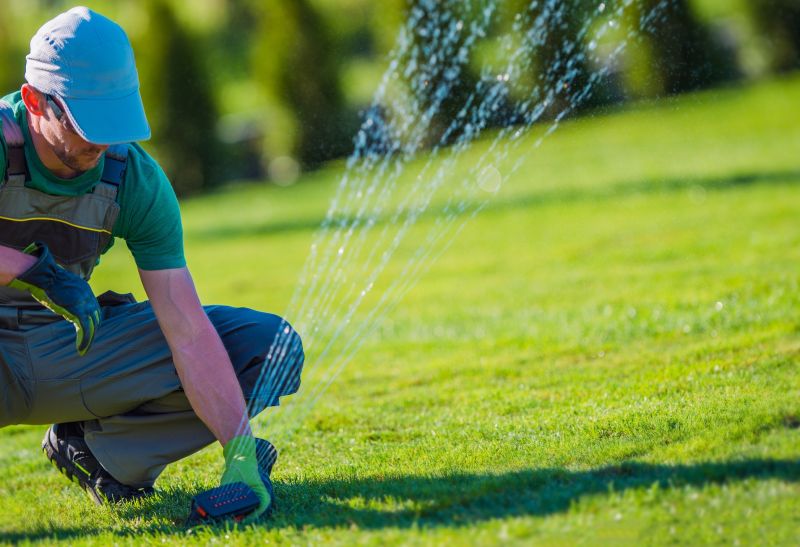 Watering Equipment in Use