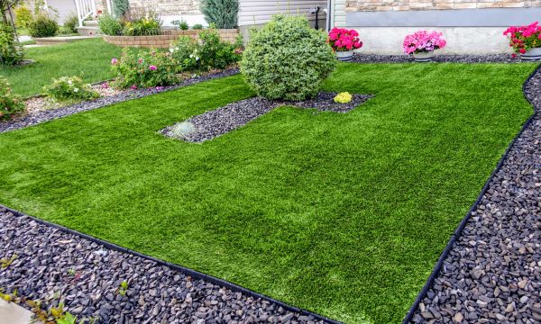 Plastic Grass Installation